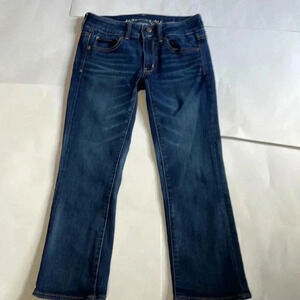 American Eagle artist crop jeans size 2